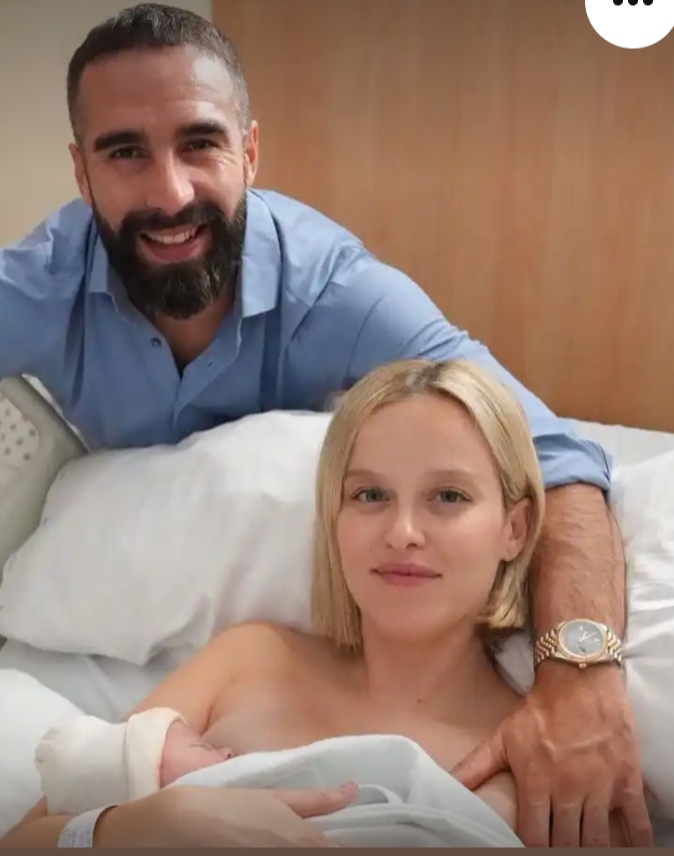 Dani carvajal with his wife Daphne 20240326 114631